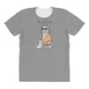 the big meowski All Over Women's T-shirt