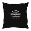 vintage genuine 1975 series all original parts Throw Pillow