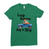 every summer has a story Ladies Fitted T-Shirt