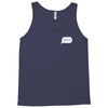 minimal typing bubble pocket tee Tank Top