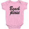 beach please Baby Bodysuit