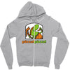 pizza pizza Zipper Hoodie