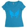 wolverine mask x men avengers marvel comics gift Women's Triblend Scoop T-shirt