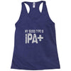 original blood type ipa positive craft beer Racerback Tank