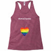 Worth The Wait Rainbow Racerback Tank