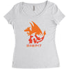 mega fire Women's Triblend Scoop T-shirt