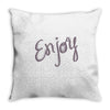 cute enjoy Throw Pillow