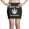 kiss me i'm highrish Mini Skirts