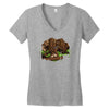 bigfoot of endor Women's V-Neck T-Shirt