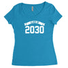class of 2030 Women's Triblend Scoop T-shirt