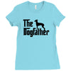 the dogfather italian greyhound Ladies Fitted T-Shirt