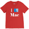 apple macintosh computer V-Neck Tee