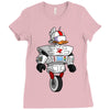 darkwing duck gizmoduck Ladies Fitted T-Shirt