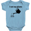 i wet my plants Baby Bodysuit