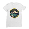 I Hate People Camping Lovers Ladies Fitted T-Shirt