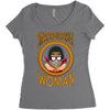 smart strong sensual woman Women's Triblend Scoop T-shirt