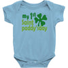 my 1st saint paddyday Baby Bodysuit