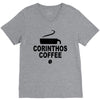 corithos coffee V-Neck Tee