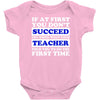 teach success tee Baby Onesie