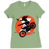black attack Ladies Fitted T-Shirt