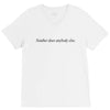 neuther does anybody else V-Neck Tee