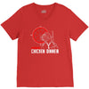 battle ground winner winner chicken dinner V-Neck Tee
