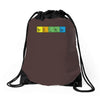bazinga periodic table funny funny birthday present gift Drawstring Bags