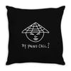 rude offensive racist Throw Pillow