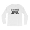 commas save lives Long Sleeve Shirts