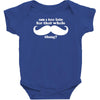 am i too late for that mustache thing Baby Bodysuit