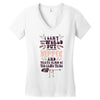 hippie Women's V-Neck T-Shirt