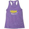 it's a surname thing Racerback Tank