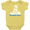 dads army stupid boy Baby Onesie