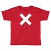 cross logo Toddler T-shirt