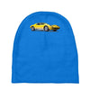 Yellow car Baby Beanies