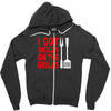 got skills on the grills apron Zipper Hoodie
