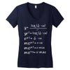 X-Mas Math Women's V-Neck T-Shirt