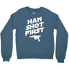 han shot first Crewneck Sweatshirt
