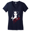 twilight frauen bella jacob edward film Women's V-Neck T-Shirt