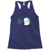 boo sheet Racerback Tank
