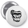 monkey face Pin-back button