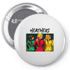 heathers girls black Pin-back button