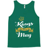 kings are born in may Tank Top