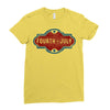 independence day 4 of july Ladies Fitted T-Shirt