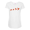 Origami Animal Maternity Scoop Neck T-shirt