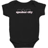 speaker city Baby Bodysuit