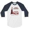 grand budapest hotel 3/4 Sleeve Shirt