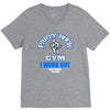 party rock gym i work out lmfao sexy and i kow it V-Neck Tee