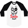 keep smile 3/4 Sleeve Shirt