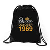 queens are born in october 1969 Drawstring Bags